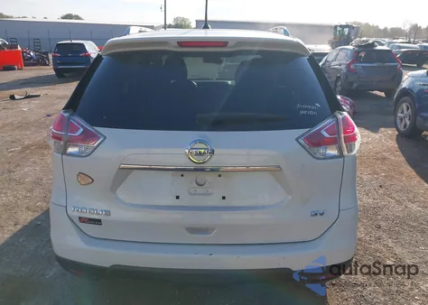 2016 Nissan Rogue Sv from USA, damaged, VIN KNMAT2MT7GP593403